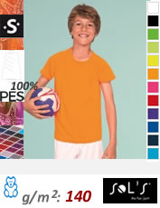 Marškinėliai su kontrastingos spalvos apvadais INFINITY KIDS 148