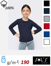 Vidutinio sunkumo medvilnės marškinėliai vaikams BASIC 138